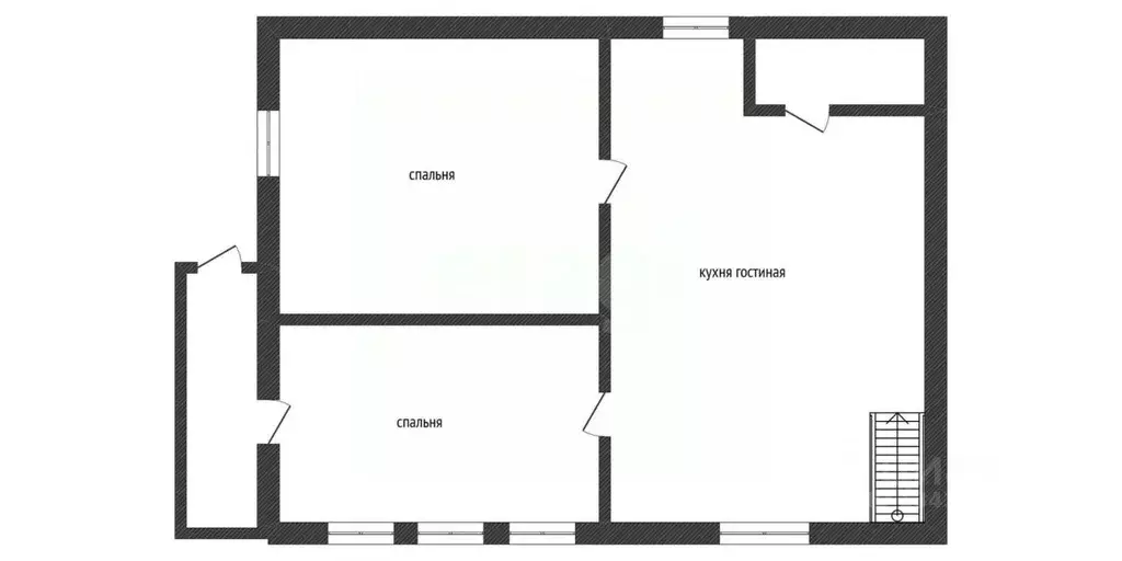 Дом в Курганская область, Кетовский муниципальный округ, с. Лесниково, ... - Фото 2