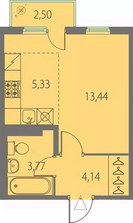 Студия Ленинградская область, Сертолово Всеволожский район, ... - Фото 2