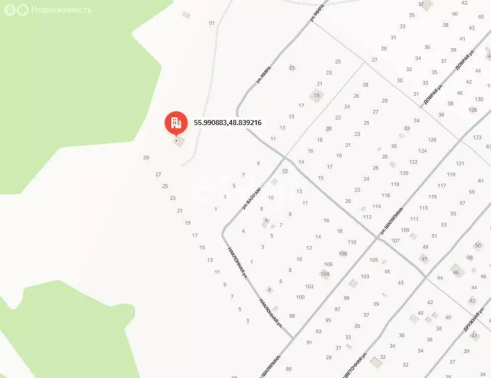 Участок в село Большие Кургузи, улица Мира (8 м) - Фото 1