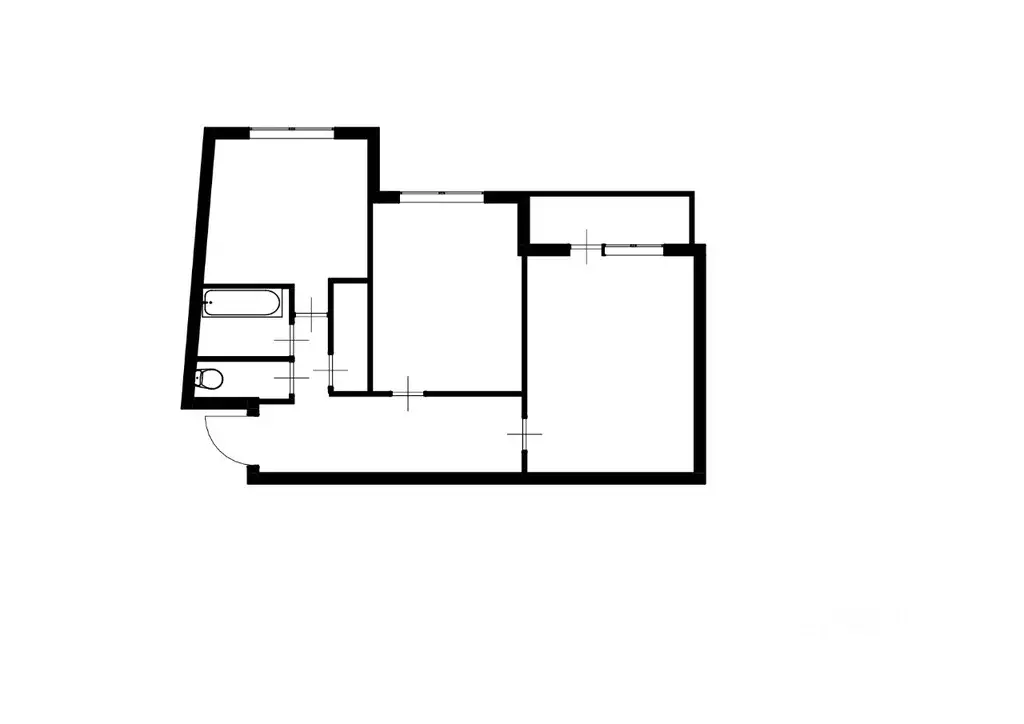 2-к кв. Санкт-Петербург Брестский бул., 19/17 (49.1 м) - Фото 1