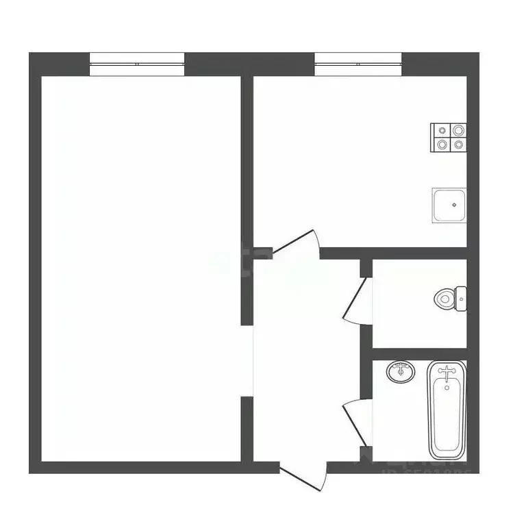 2-к кв. Тульская область, Богородицк ул. Макаренко, 9 (44.1 м) - Фото 2