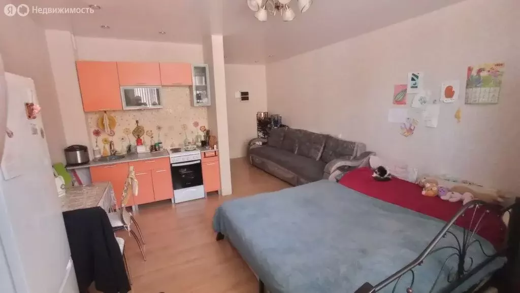 Квартира-студия: Иркутск, микрорайон Ново-Ленино, микрорайон ... - Фото 2