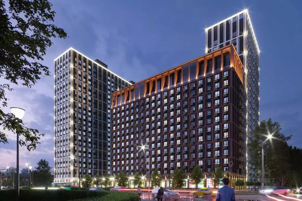 1-к кв. Воронежская область, Воронеж ул. Ворошилова, 19 (44.5 м) - Фото 2