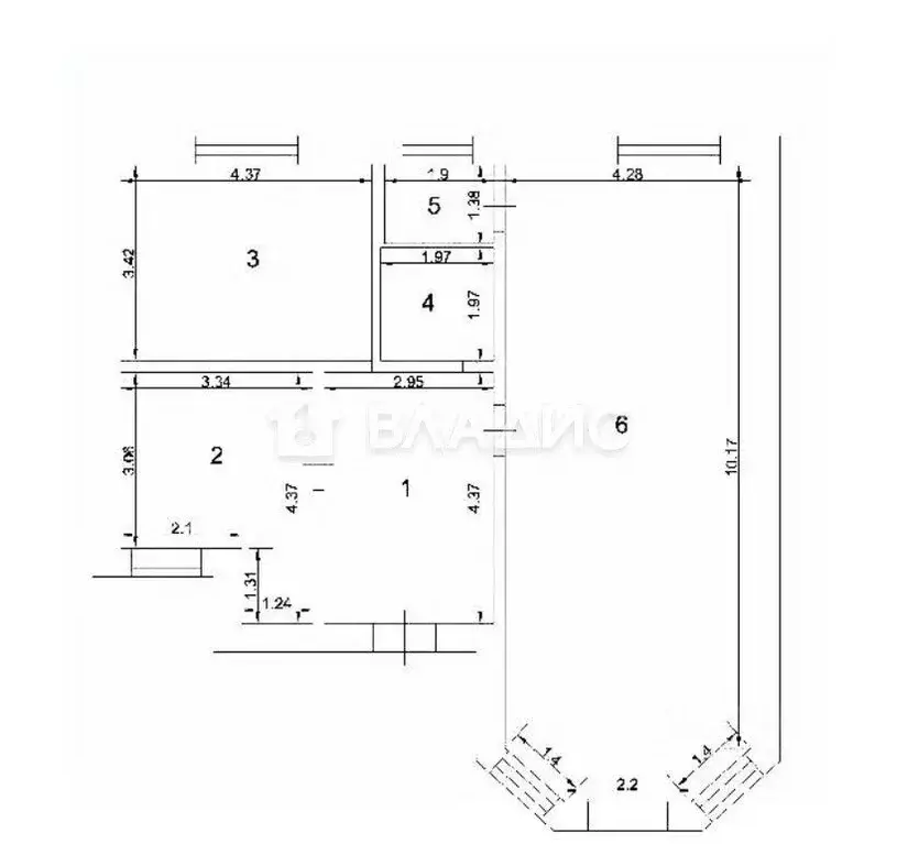 Дом в Белгородская область, Белгород Юго-Западный-2.2 мкр, пер. 2-й ... - Фото 2