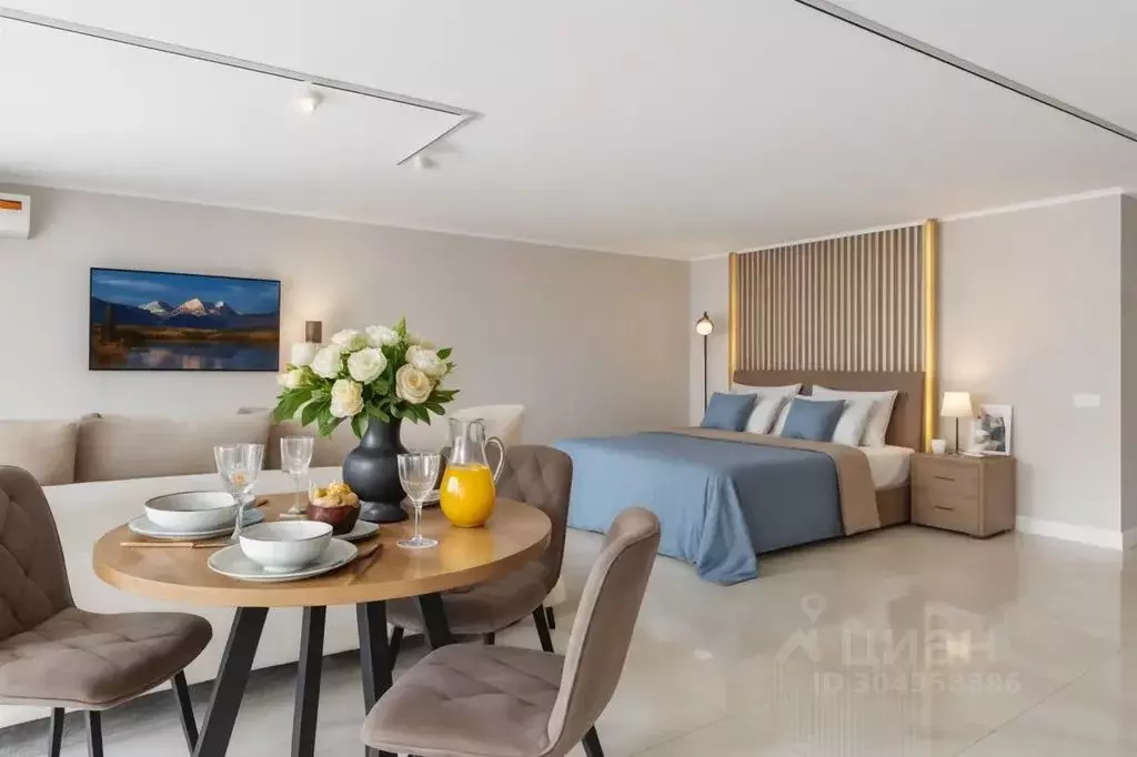 Студия Северная Осетия, Владикавказ Весенняя ул., 21К (50.0 м) - Фото 1