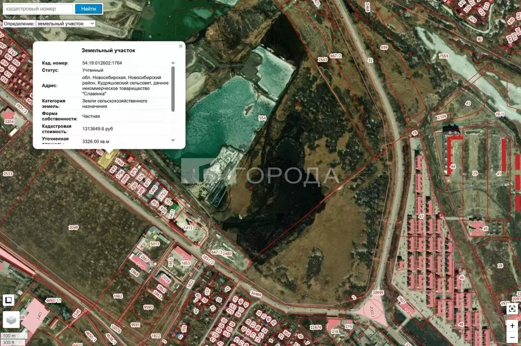 Участок в Новосибирская область, Новосибирский район, Кудряшовский ... - Фото 1