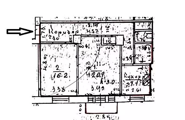 2-комнатная квартира: Нижний Тагил, проспект Мира, 71 (63.6 м) - Фото 2