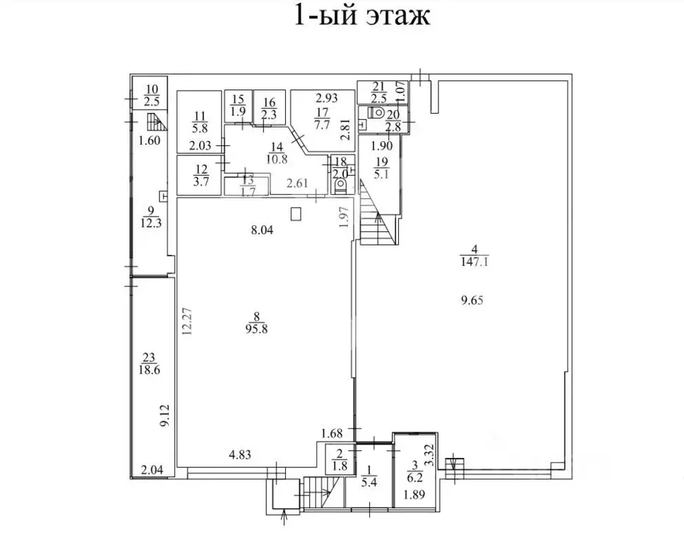 Помещение свободного назначения в Москва Таллинская ул., 9 (793 м) - Фото 2