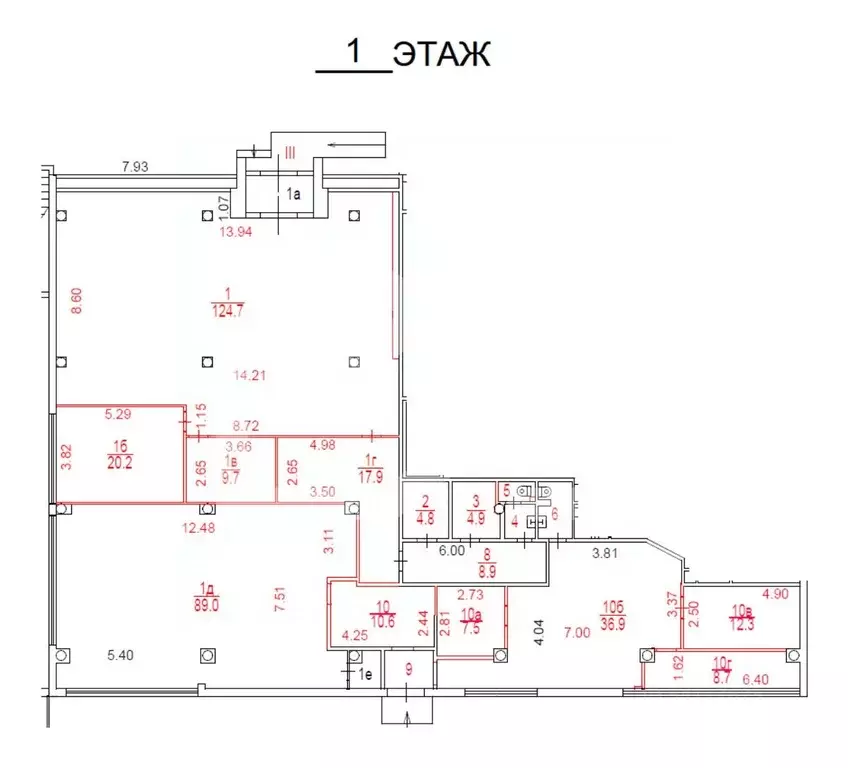 Помещение свободного назначения в Москва Енисейская ул., 29 (381 м) - Фото 2