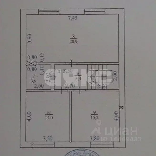 Дом в Липецкая область, Липецкий муниципальный округ, с. Хрущевка ул. ... - Фото 2