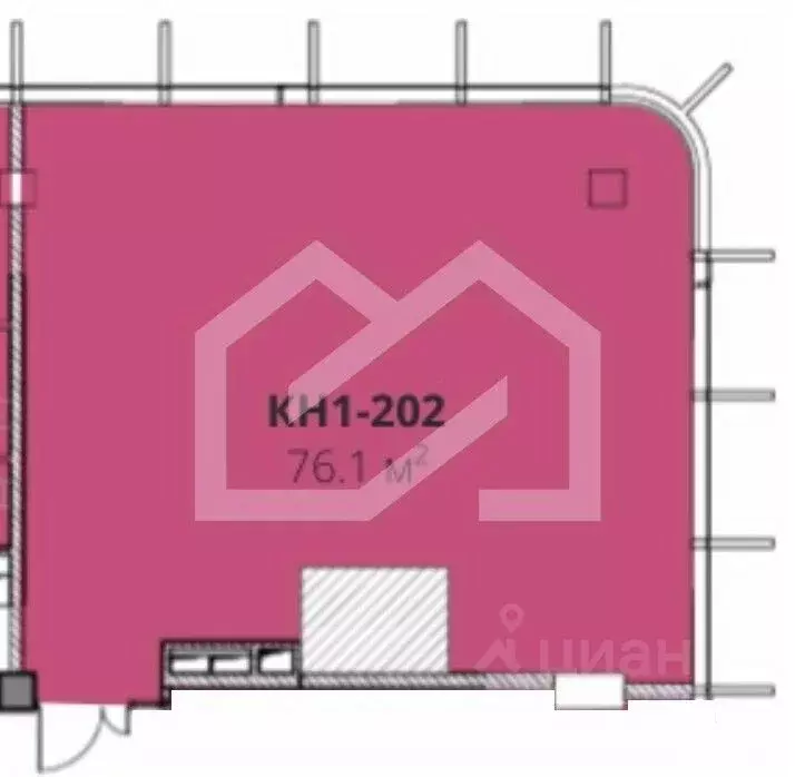 Торговая площадь в Москва ул. Гастелло, 30 (76 м) - Фото 2