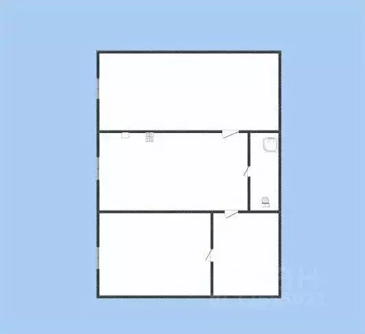 2-к кв. Костромская область, Нерехта ул. 2-я Текстильная, 4 (31.2 м) - Фото 2
