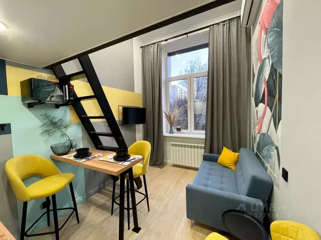 Студия Москва Херсонская ул., 39 (26.0 м) - Фото 2