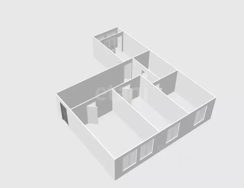 3-к кв. Сахалинская область, Долинск ул. Вилкова, 13 (70.0 м) - Фото 2