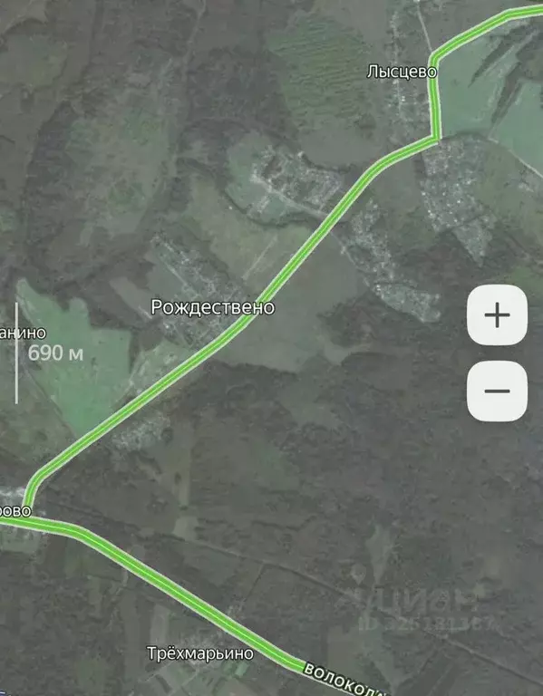 Участок в Московская область, Волоколамский муниципальный округ, д. ... - Фото 2