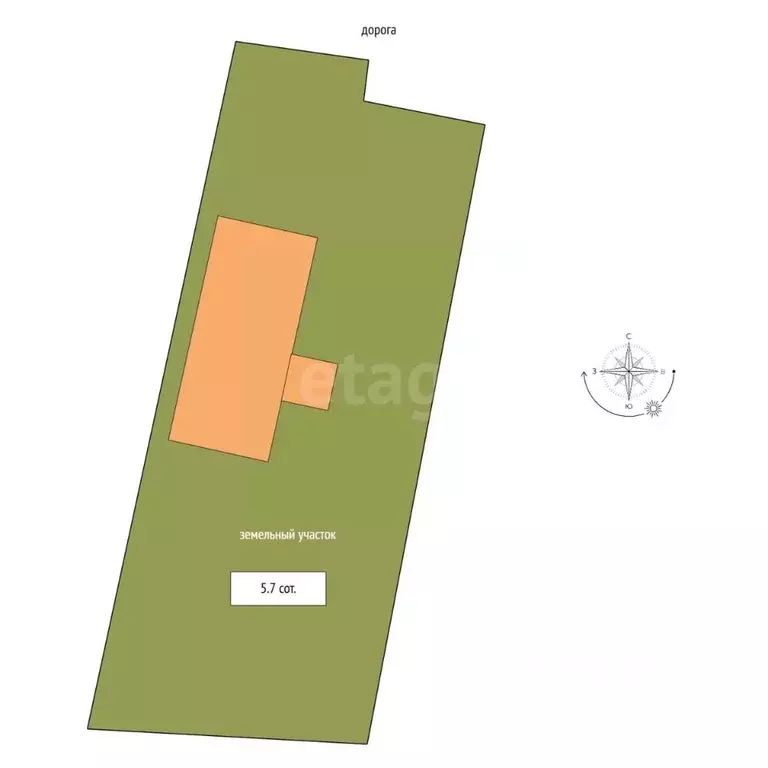 Дом в Омская область, Омск ул. П.В. Кучумова, 52А (33 м) - Фото 2