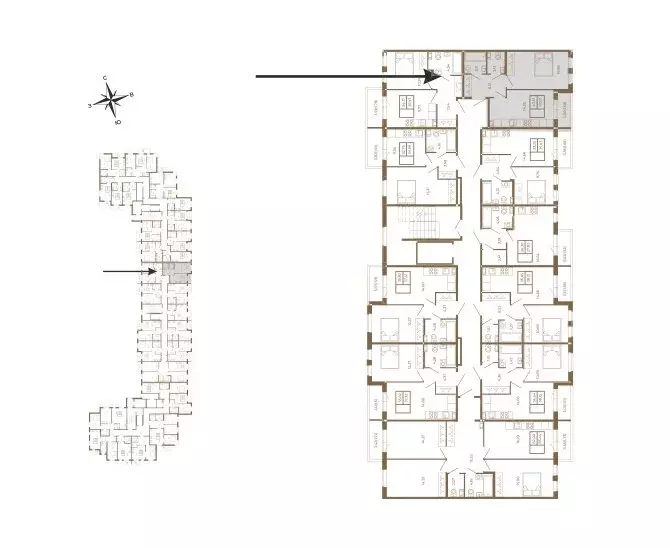 1-комнатная квартира: Сертолово, Златоглавая улица, 2к2 (42.01 м) - Фото 2