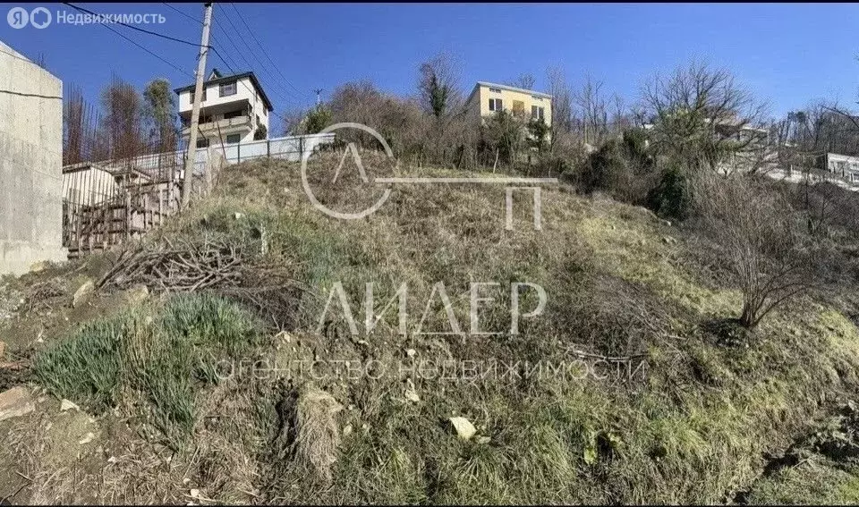 Участок в Краснодарский край, городской округ Сочи, посёлок городского ... - Фото 1