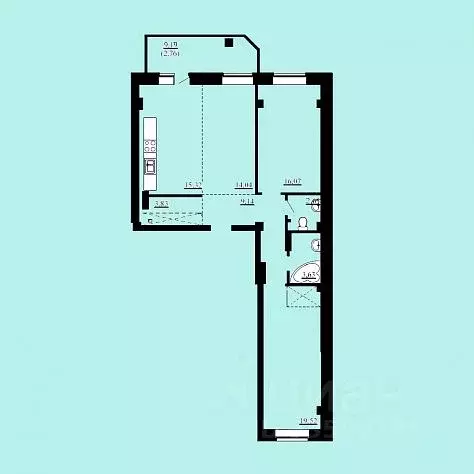 3-к кв. Новосибирская область, Новосибирск ул. Дуси Ковальчук, 238 ... - Фото 0