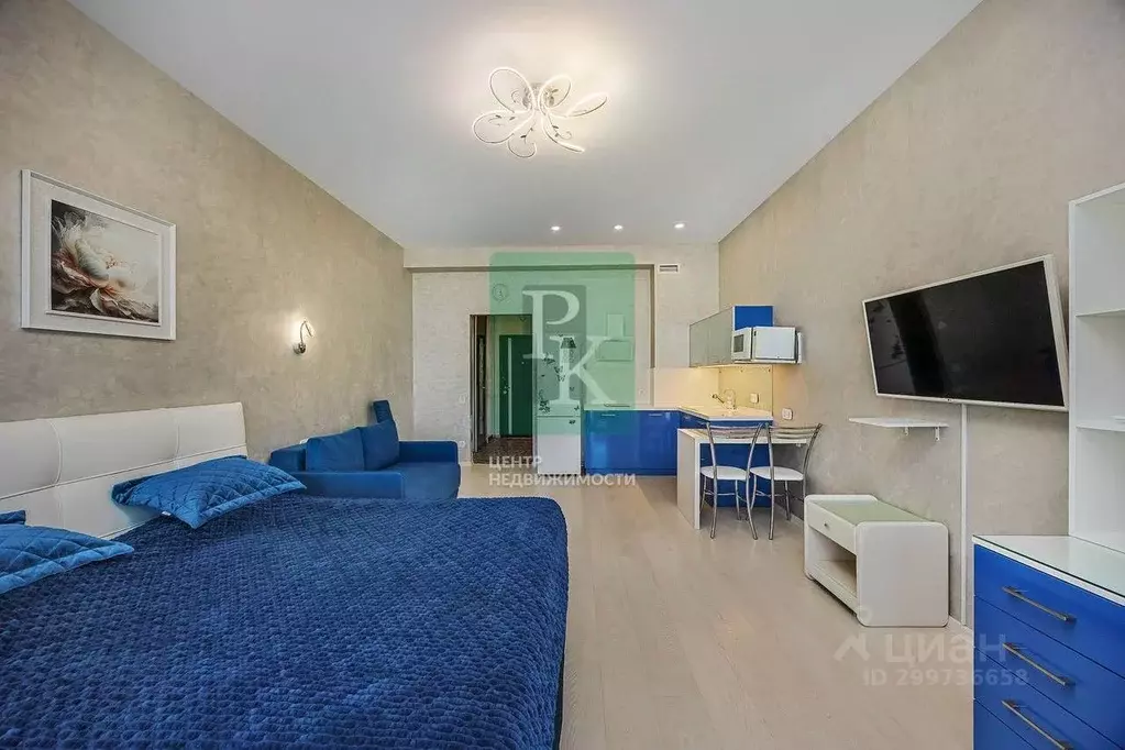 1-к кв. Севастополь ул. Парковая, 7 (41.0 м) - Фото 2