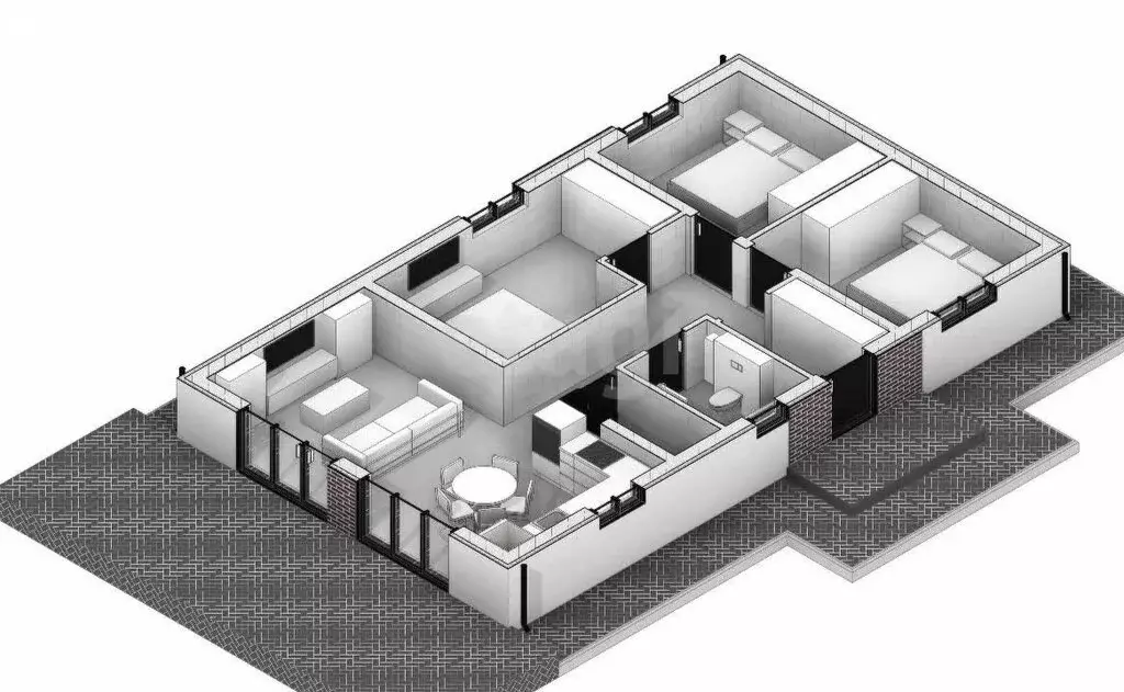 Дом в Калининградская область, Гурьевский муниципальный округ, посёлок ... - Фото 2