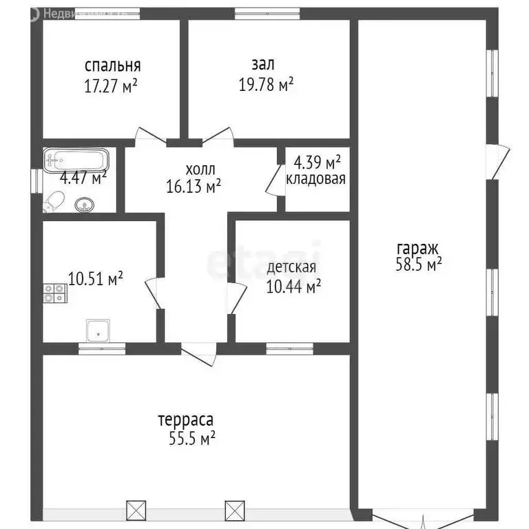 Дом в Исетское, Северная улица (204.7 м) - Фото 0