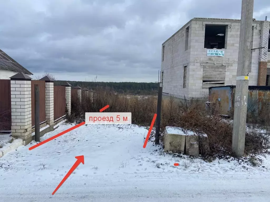 Участок в Липецкая область, Липецкий муниципальный округ, с. ... - Фото 1