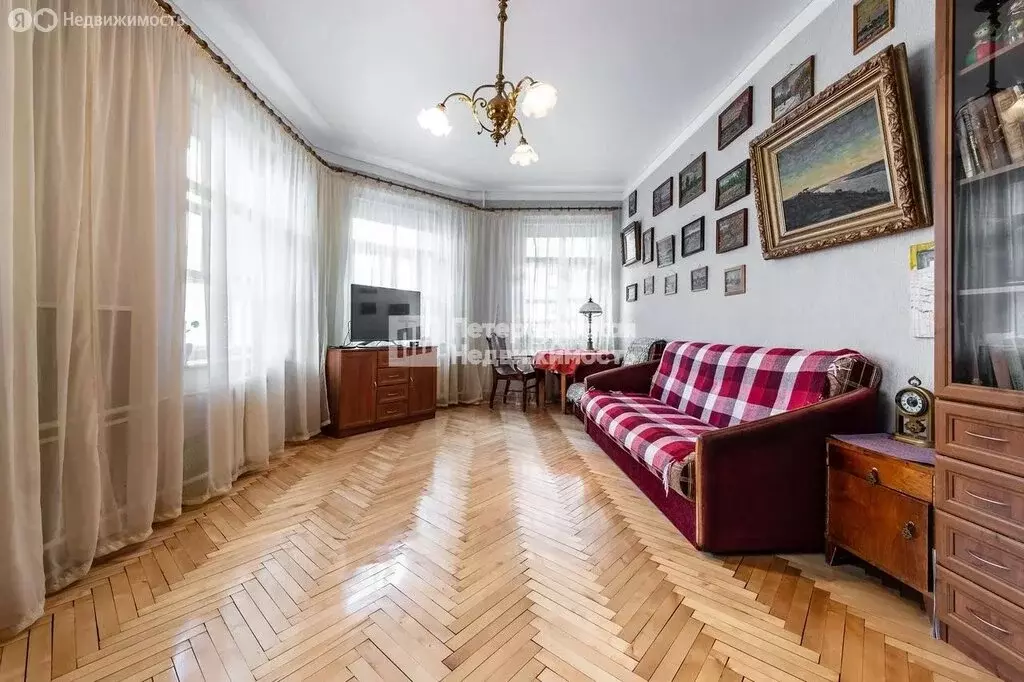 3-комнатная квартира: Санкт-Петербург, Английский проспект, 43 (85.1 ... - Фото 1