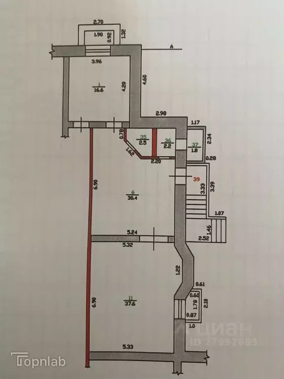 Офис в Орловская область, Орел ул. 2-я Посадская, 1 (93 м) - Фото 2