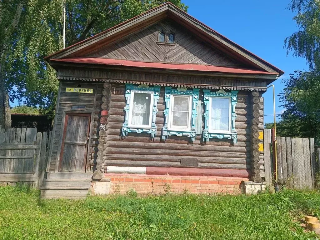 Дом в Нижегородская область, Лысковский район, с. Окишино Верхняя ул. ... - Фото 1