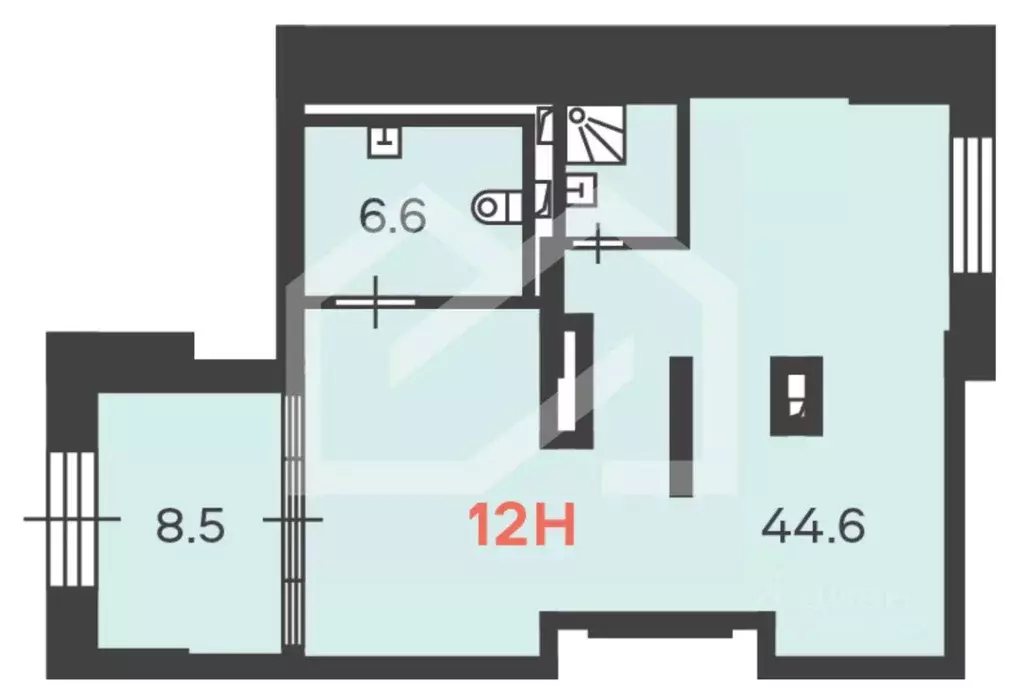 Помещение свободного назначения в Москва Алтуфьевское ш., 53к1 (62 м) - Фото 2