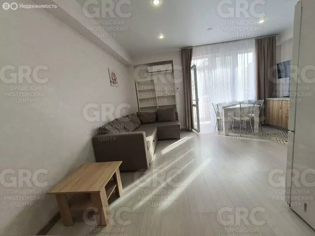 Квартира-студия: Сочи, микрорайон Мамайка, Волжская улица, 32А (30 м) - Фото 1