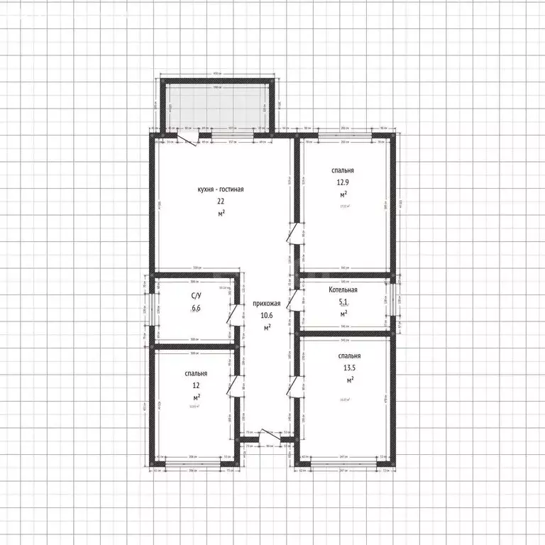 Дом в Берёзовый, СНТ Прогресс, Малиновая улица (85 м) - Фото 1