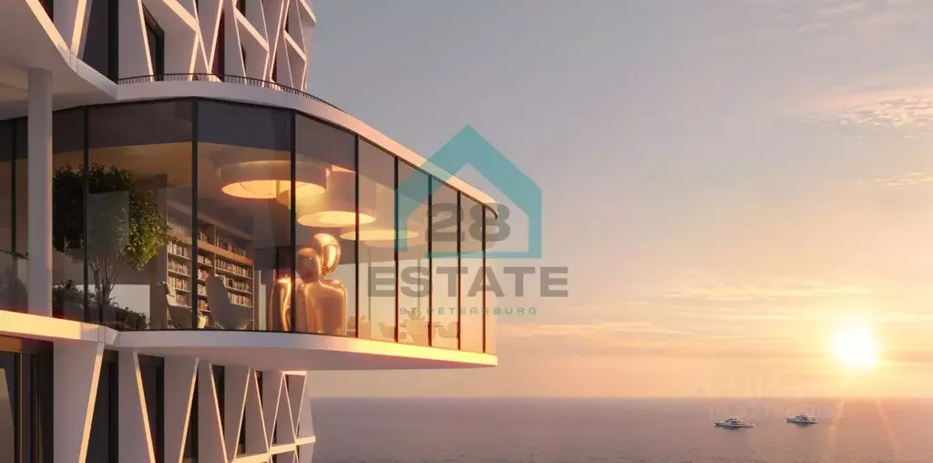 1-к кв. Санкт-Петербург бул. Головнина, 3к1 (44.44 м) - Фото 2