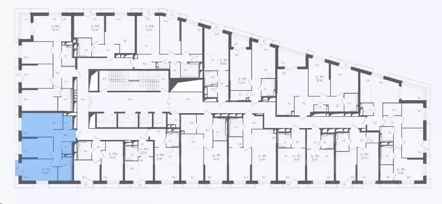 2-к кв. Московская область, Красногорск Спутник жилой комплекс, 21 ... - Фото 1