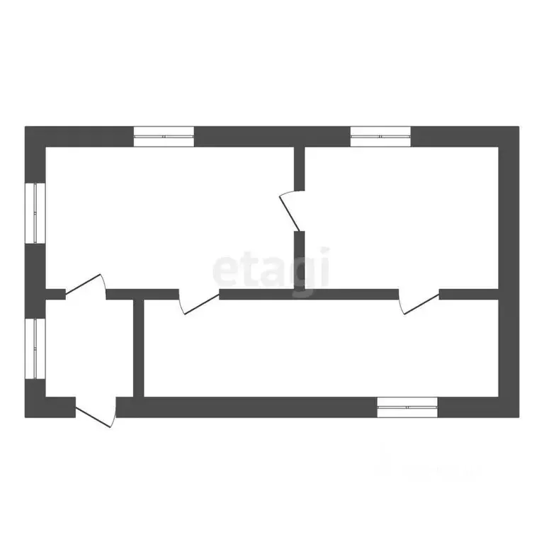 Дом в Челябинская область, пос. Увельский ул. Горького, 35А (58 м) - Фото 2