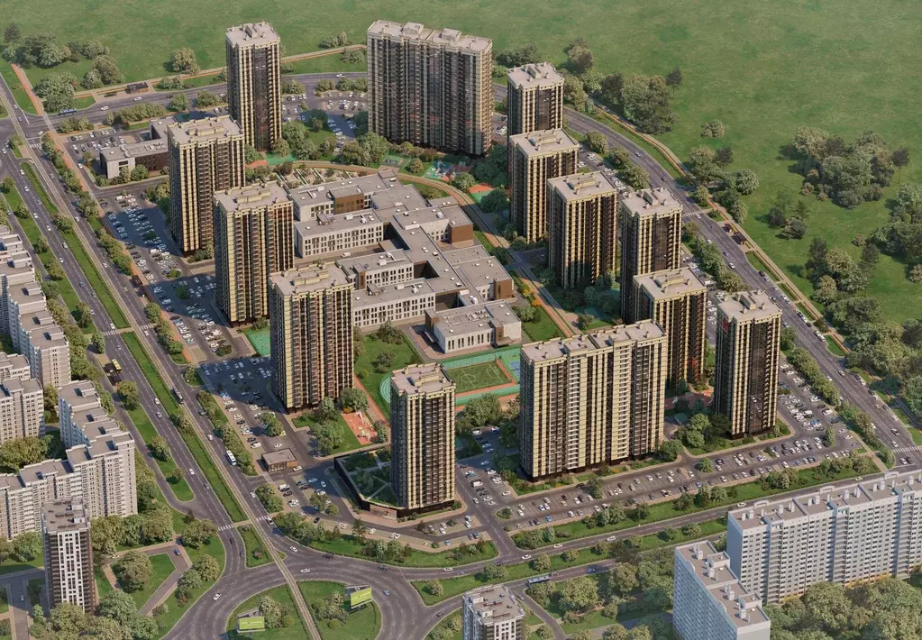 1-к квартира, 43.2 м - Фото 1
