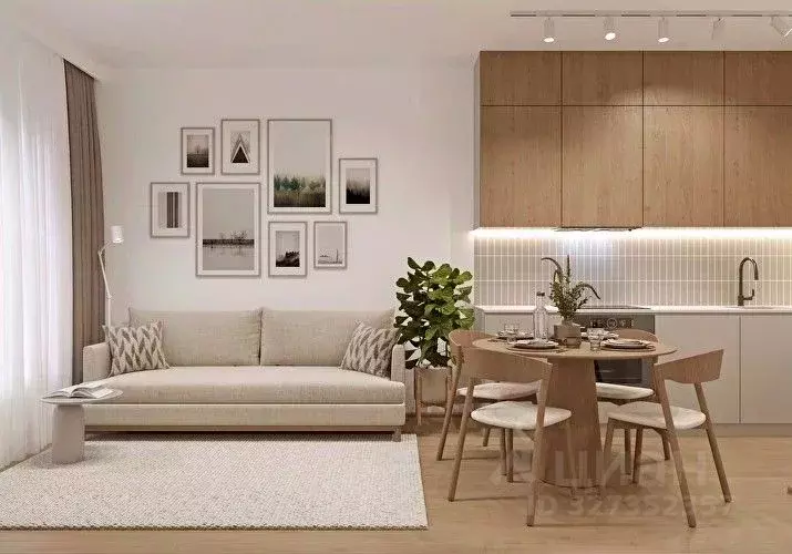 Студия Санкт-Петербург Плюс Пулковский жилой комплекс (26.2 м) - Фото 2