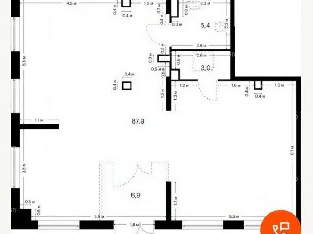 Помещение свободного назначения в Московская область, Красногорск ... - Фото 2