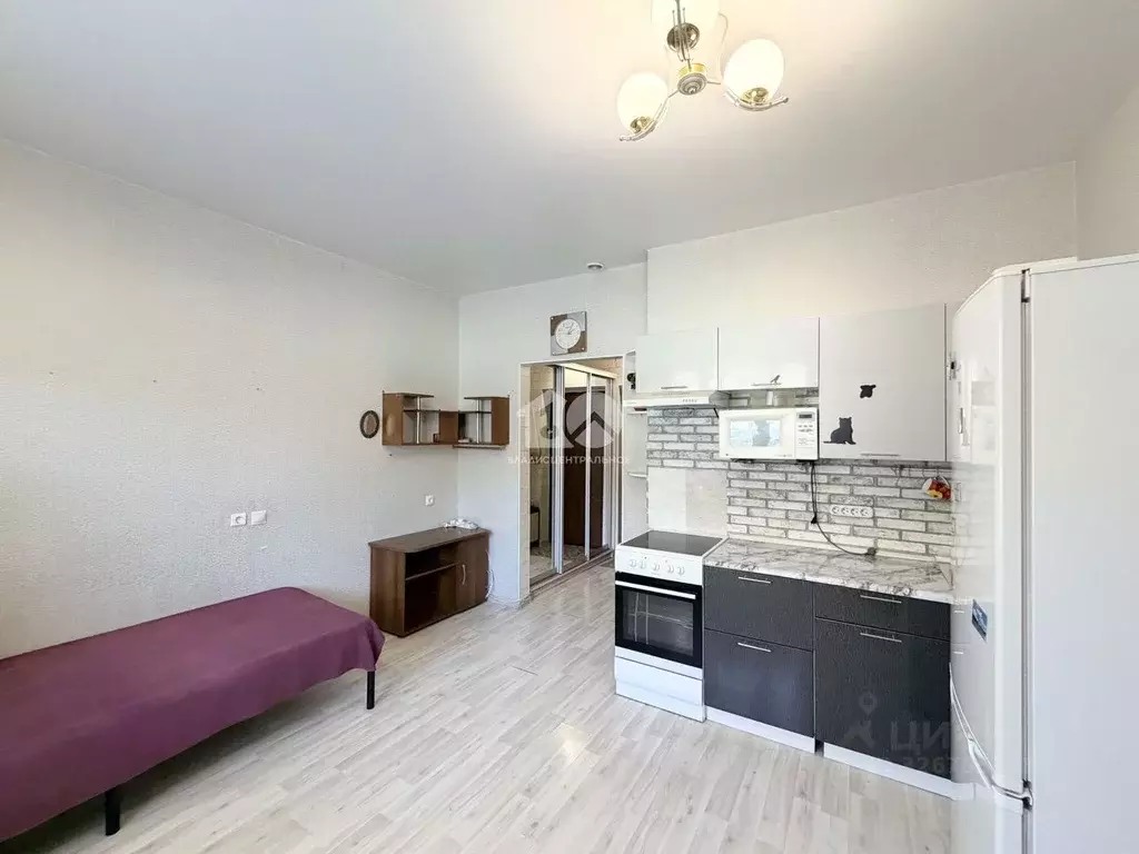 Студия Новосибирская область, Новосибирск ул. Фадеева, 66 (23.0 м) - Фото 2