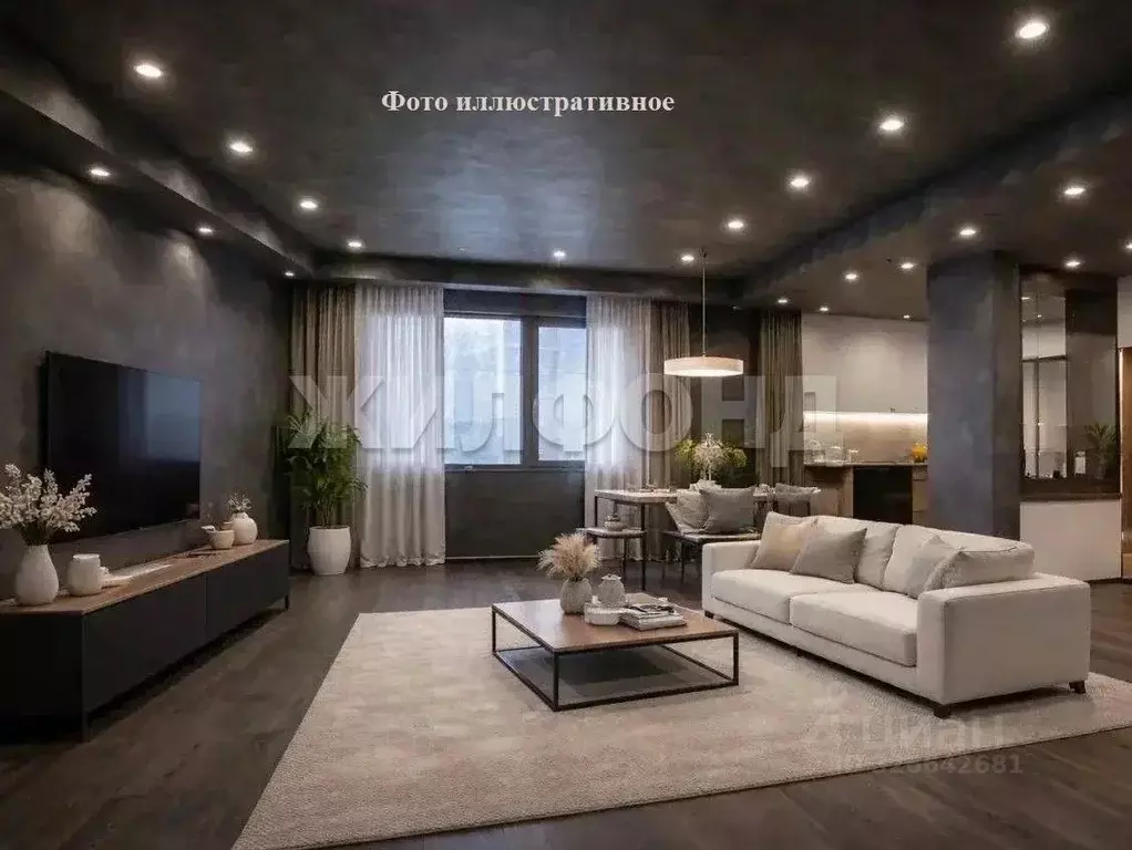 Студия Алтайский край, Барнаул ул. 6-я Нагорная, 15Г/6 (30.9 м) - Фото 2