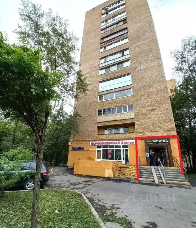 Торговая площадь в Москва Зеленый просп., 68К1 (348 м) - Фото 1