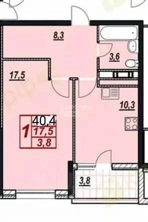 1-к кв. Краснодарский край, Анапа Крестьянская ул., 27к3 (44.0 м) - Фото 1