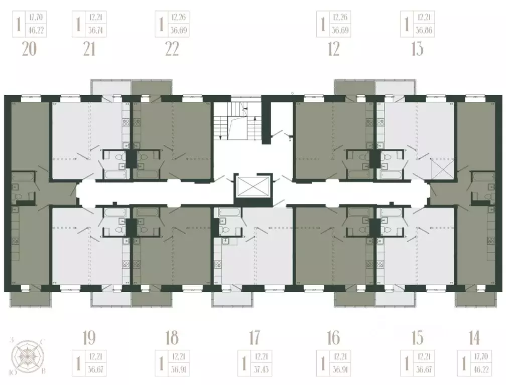 1-к кв. Иркутская область, Иркутский муниципальный округ, с. Мамоны ... - Фото 2
