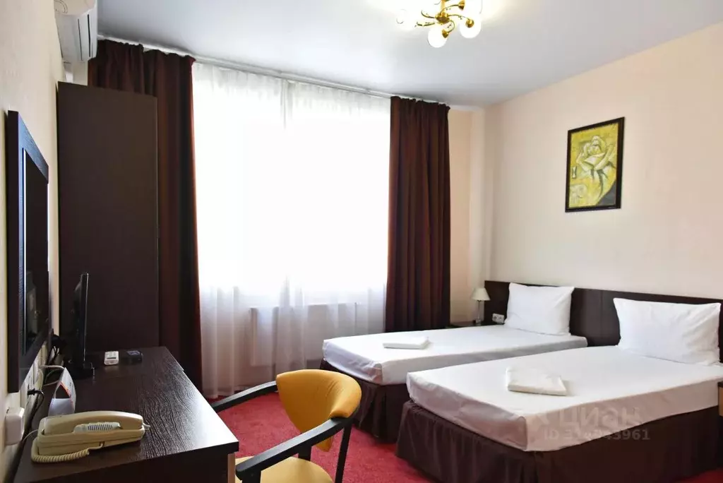 Комната Краснодарский край, Сириус пгт ул. Диброва, 8 (18.0 м) - Фото 0