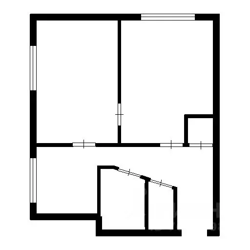 2-к кв. Татарстан, Казань Ленинградская ул., 32А (43.6 м) - Фото 1