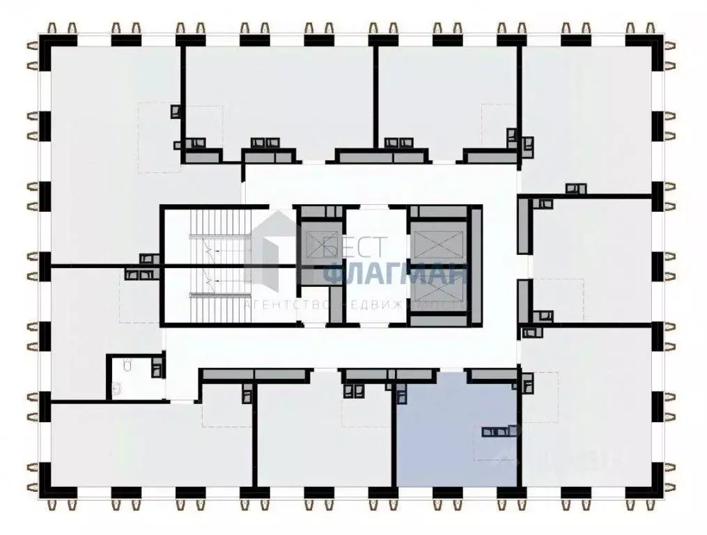 Помещение свободного назначения в Москва Выборгская ул., 18 (35 м) - Фото 2