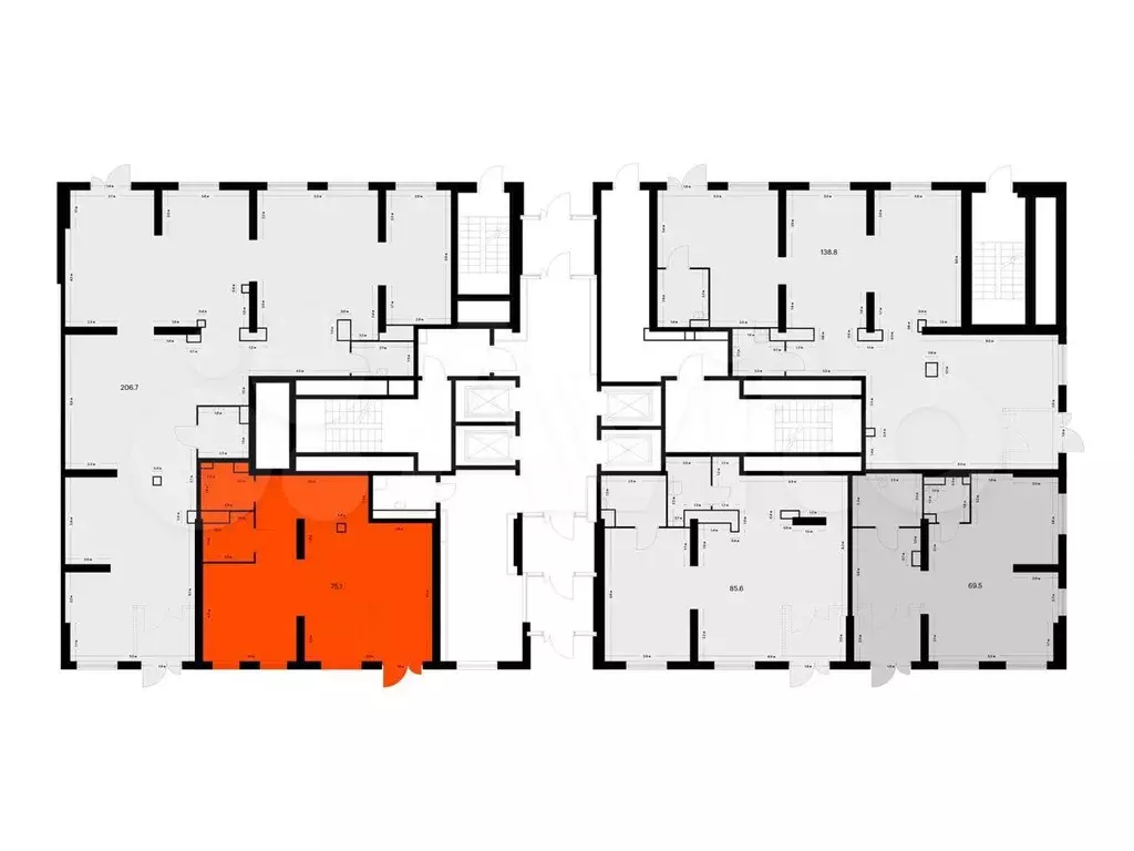 Продам помещение свободного назначения, 75.1 м - Фото 1