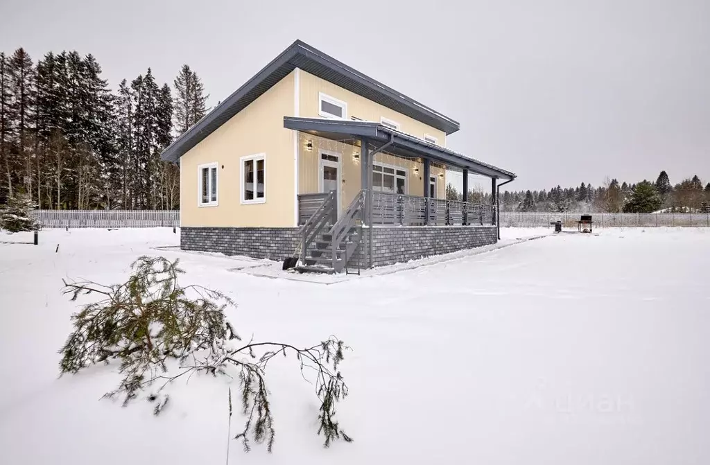 Дом в Ленинградская область, Приозерский район, Раздольевское с/пос, ... - Фото 1
