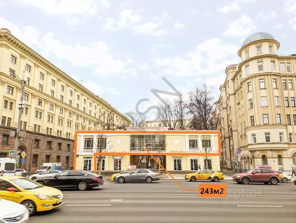 Помещение свободного назначения в Москва Большая Садовая ул., 6С2 (243 ... - Фото 0